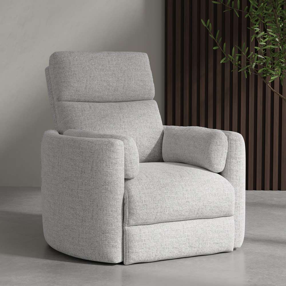 Parker House -  Radius - Angora Linen Manual Swivel Recliner - MRAD#812GS-ANLI view 7