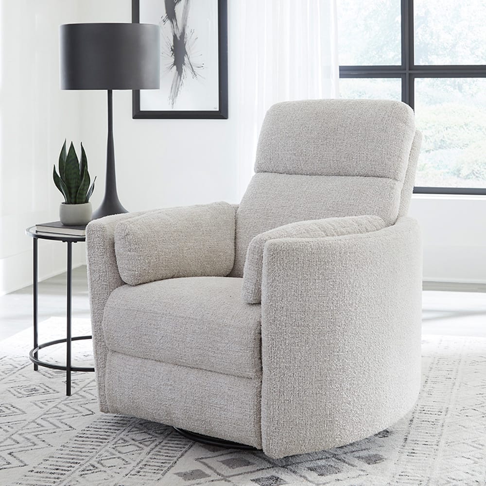 Parker House -  Radius - Angora Linen Manual Swivel Recliner (Set of 2) - MRAD#812GS-2-ANLI view 4