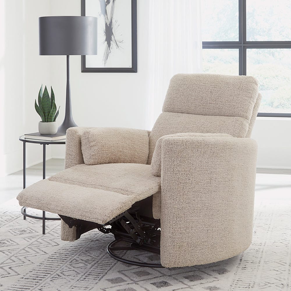 Parker House -  Radius - Burlap Manual Swivel Recliner - MRAD#812GS-BRLP view 4