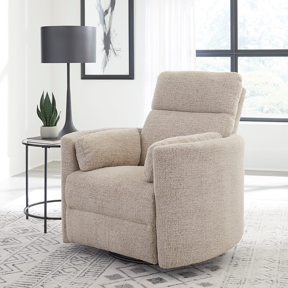 Parker House -  Radius - Burlap Manual Swivel Recliner (Set of 2) - MRAD#812GS-2-BRLP view 4