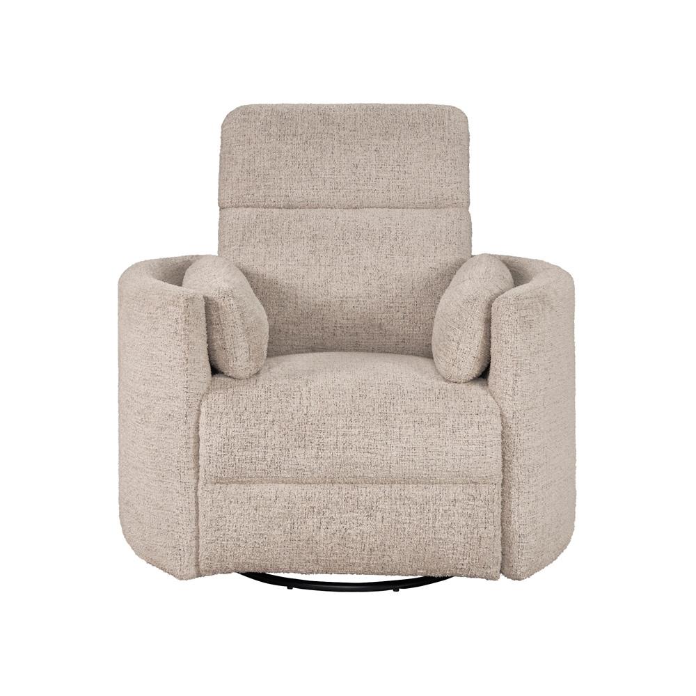 Parker House -  Radius - Burlap Manual Swivel Recliner - MRAD#812GS-BRLP veiw 3