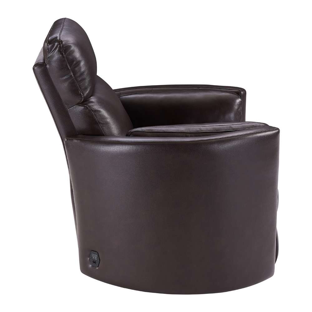 Parker House -  Radius - Florence Brown - Powered By Freemotion Cordless Power Swivel Glider Recliner (Set of 2) - MRAD#812GSP-P25-2-FBR view 3