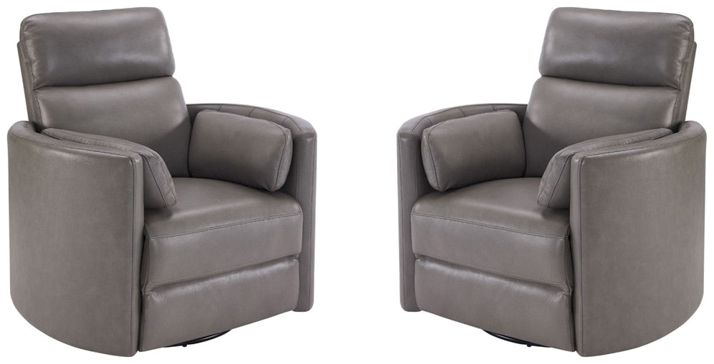 Parker House -  Radius - Florence Heron - Powered By Freemotion Cordless Power Swivel Glider Recliner (Set of 2) - MRAD#812GSP-P25-2-FHE view 3