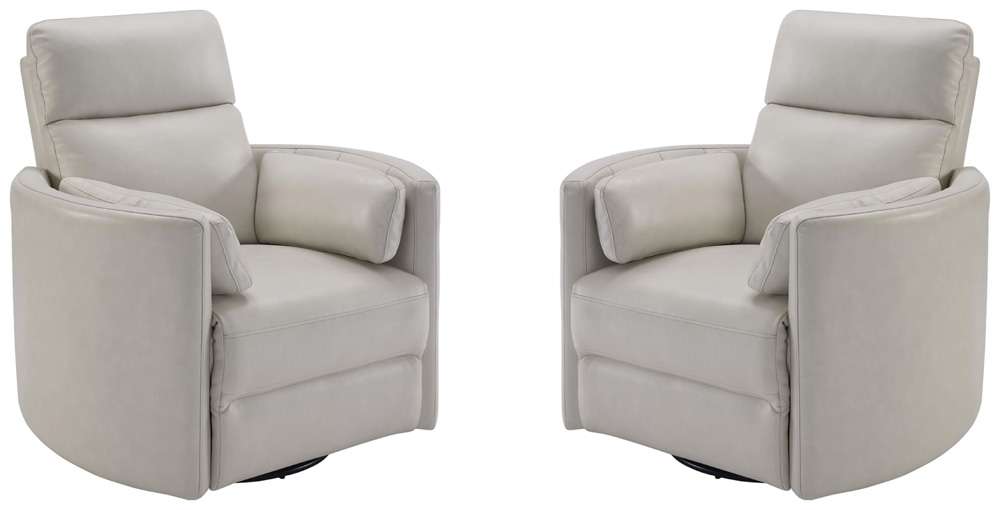 Parker House -  Radius - Florence Ivory - Powered By Freemotion Cordless Power Swivel Glider Recliner (Set of 2) - MRAD#812GSP-P25-2-FIV view 1
