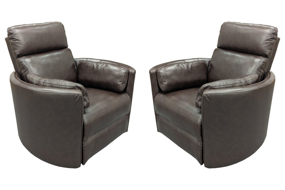 Parker House - Radius - Hickory Brown Manual Swivel Glider Recliner (Set of 2) - Hickory Brown - MRAD#812GS-2-HIBR view 1