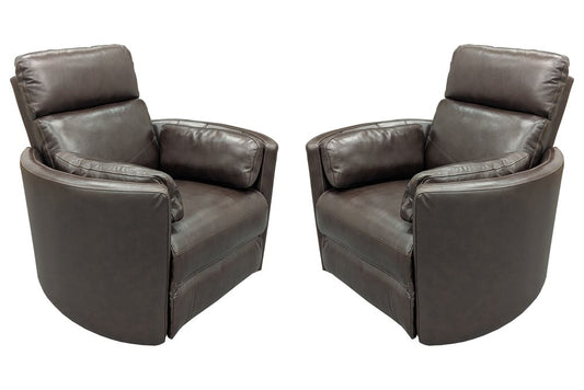 Parker House - Radius - Hickory Brown Manual Swivel Glider Recliner (Set of 2) - Hickory Brown - MRAD#812GS-2-HIBR view 1