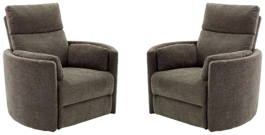 Parker House -  Radius - Krypton Power Swivel Glider Recliner (Set of 2) - MRAD#812GSP-2-KRY veiw 1