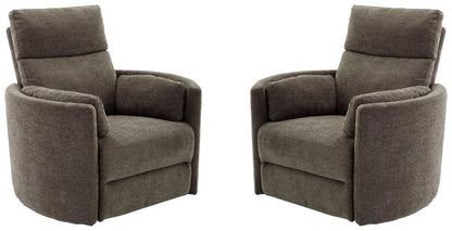 Parker House -  Radius - Krypton Power Swivel Glider Recliner (Set of 2) - MRAD#812GSP-2-KRY veiw 3