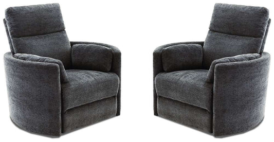 Parker House -  Radius - Mediterranean Power Swivel Glider Recliner (Set of 2) - MRAD#812GSP-2-MED veiw 1