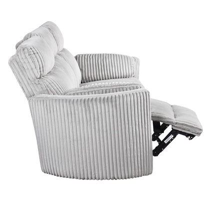 Parker House - Radius - Mega Grey Power Reclining Sofa and Two Recliners - MRAD-311P-MGGR view 9