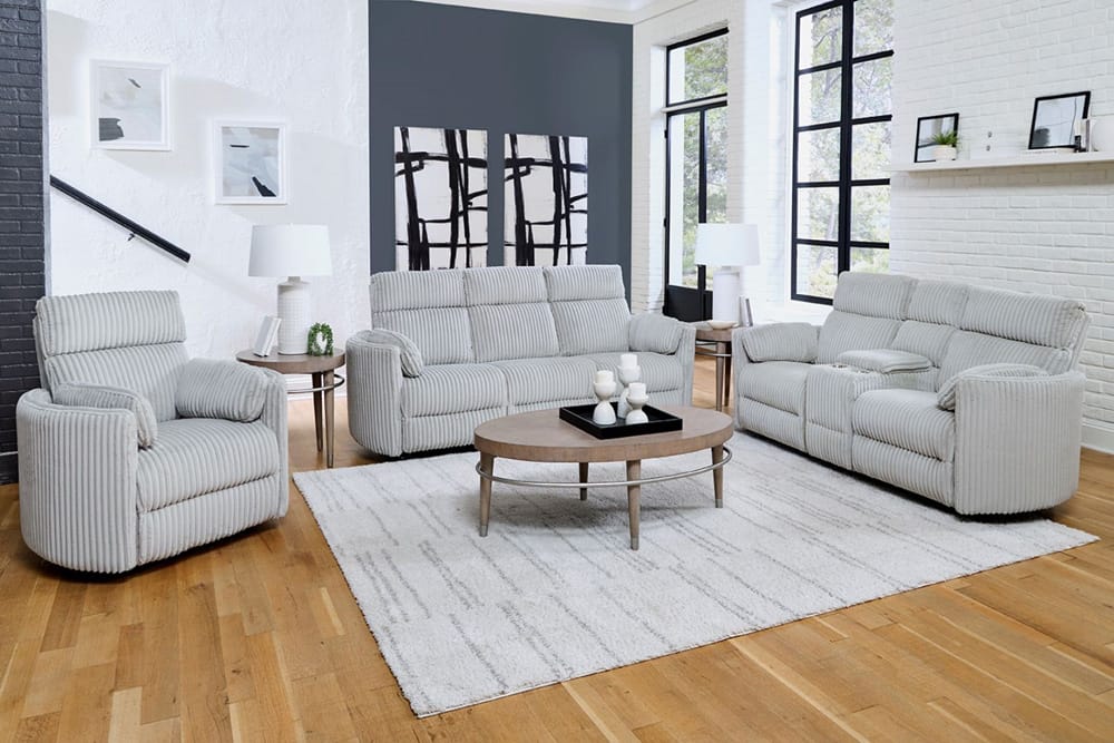 Parker House - Radius - Mega Grey Power Reclining Sofa Loveseat and Recliner - MRAD-321P-MGGR view 4