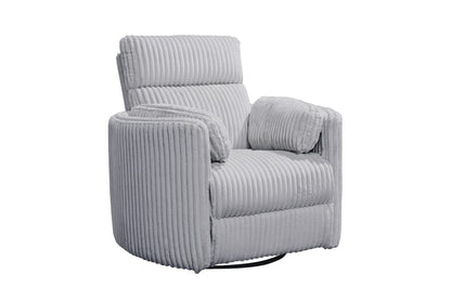 Parker House - Radius - Mega Grey Power Swivel Glider Recliner (Set of 2) - MRAD#812GSP-2-MGGR view 3