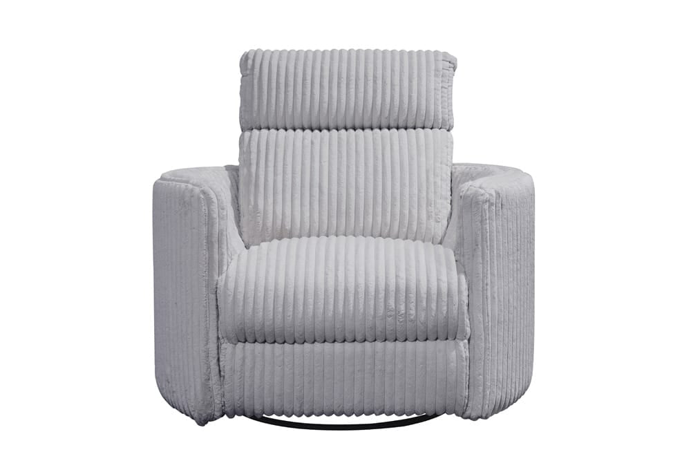 Parker House - Radius - Mega Grey Power Swivel Glider Recliner (Set of 2) - MRAD#812GSP-2-MGGR view 4