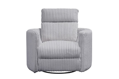 Parker House - Radius - Mega Grey Power Swivel Glider Recliner (Set of 2) - MRAD#812GSP-2-MGGR view 4