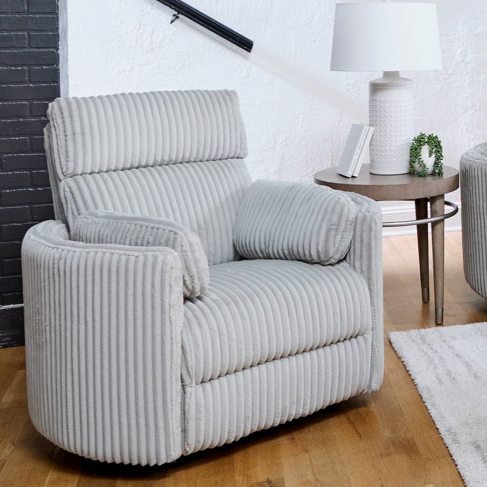 Parker House - Radius - Mega Grey Swivel Power Glider Recliner - MRAD#812GSP-MGGR veiw 1