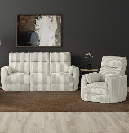 Parker House - Radius - Mega Ivory Power Reclining Sofa and Recliner - MRAD-31P-MGIV view 2