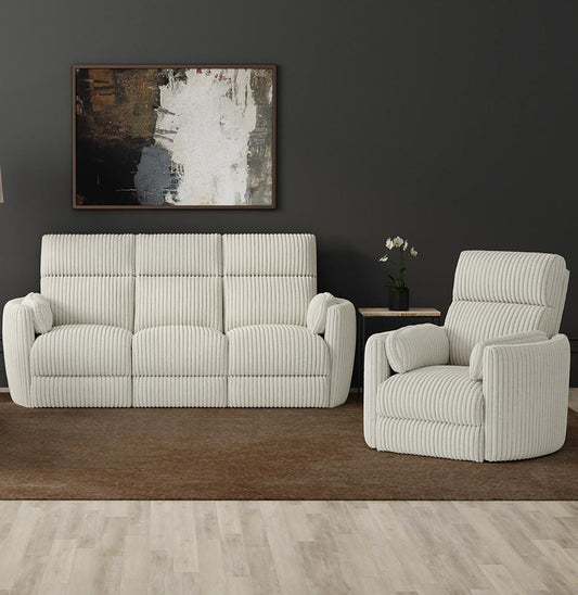 Parker House - Radius - Mega Ivory Power Reclining Sofa and Recliner - MRAD-31P-MGIV view 2