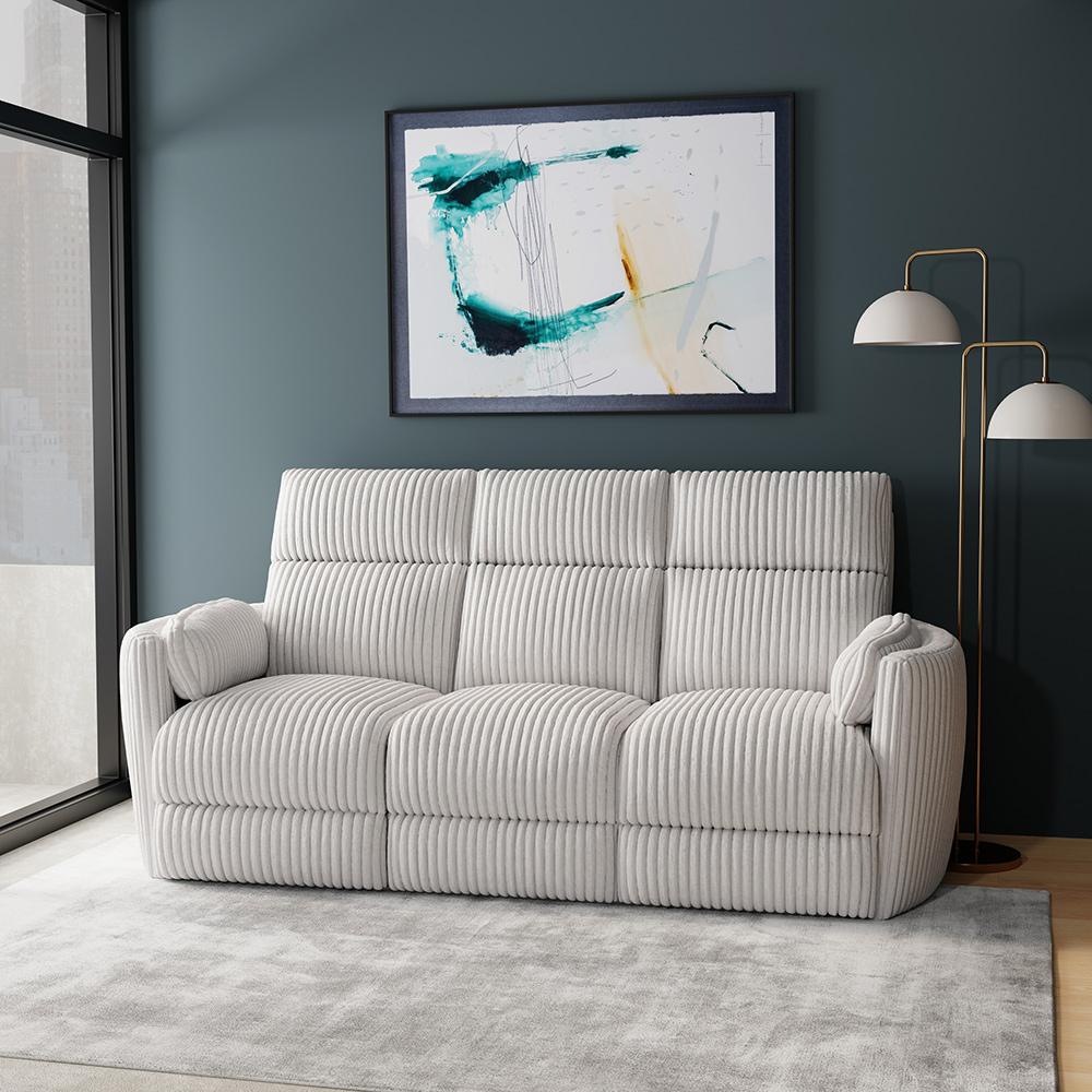 Parker House - Radius - Mega Ivory Power Reclining Sofa and Two Recliners - MRAD-311P-MGIV view 3