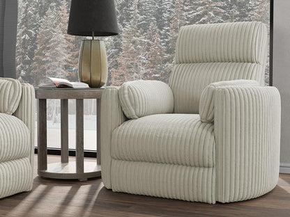 Parker House - Radius - Mega Ivory Power Reclining Sofa and Two Recliners - MRAD-311P-MGIV view 5