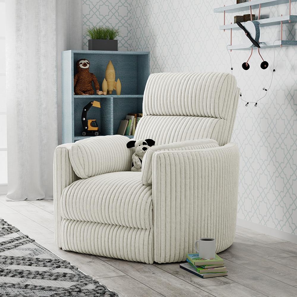 Parker House - Radius - Mega Ivory Power Reclining Sofa and Two Recliners - MRAD-311P-MGIV view 7