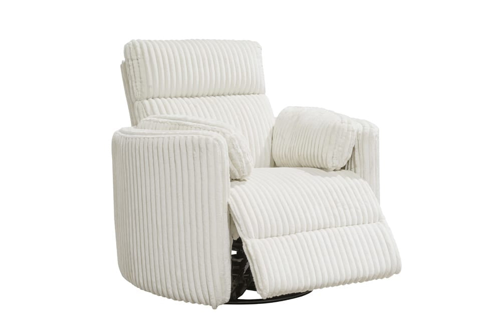 Parker House - Radius - Mega Ivory Power Swivel Glider Recliner (Set of 2) - MRAD#812GSP-2-MGIV view 4