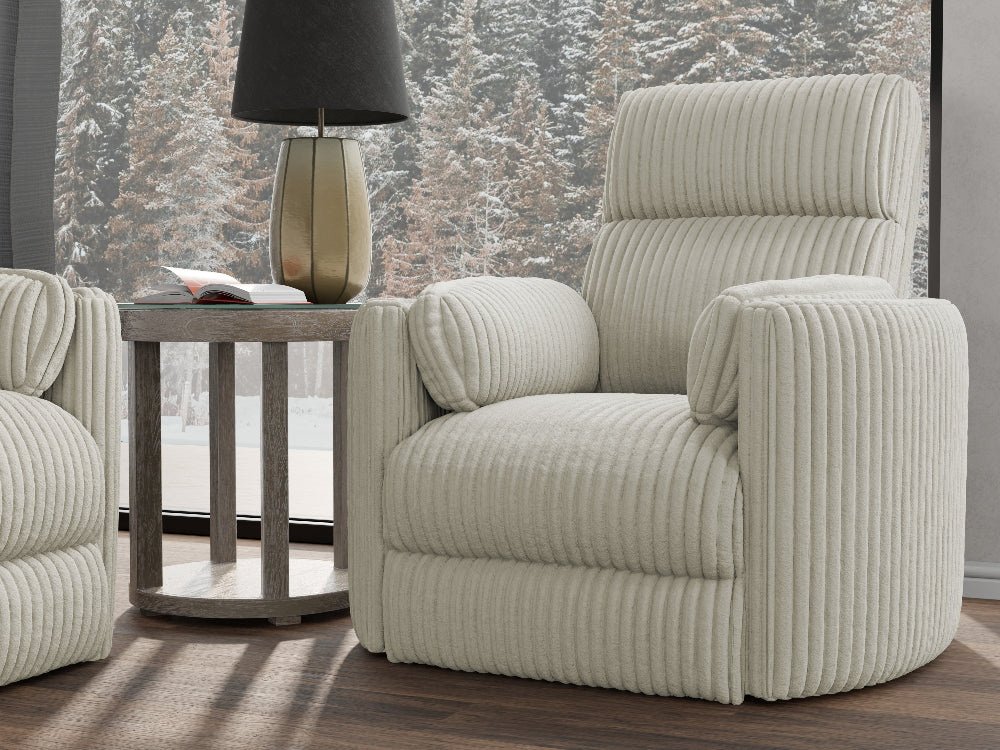 Parker House - Radius - Mega Ivory Power Swivel Glider Recliner (Set of 2) - MRAD#812GSP-2-MGIV view 9
