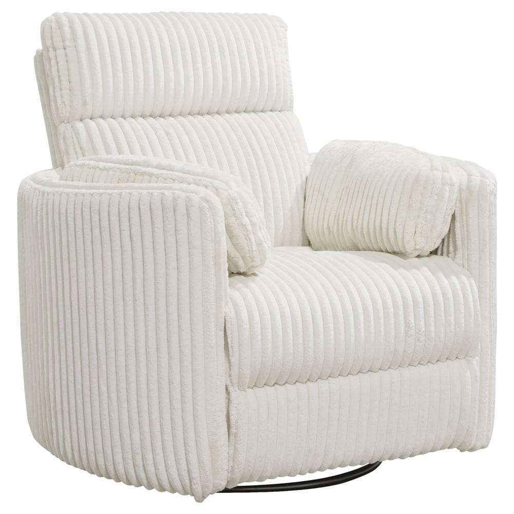 Parker House - Radius - Mega Ivory Swivel Power Glider Recliner - MRAD#812GSP-MGIV view 1