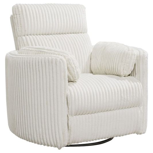 Parker House - Radius - Mega Ivory Swivel Power Glider Recliner - MRAD#812GSP-MGIV view 1