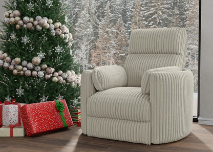 Parker House - Radius - Mega Ivory Swivel Power Glider Recliner - MRAD#812GSP-MGIV view 5