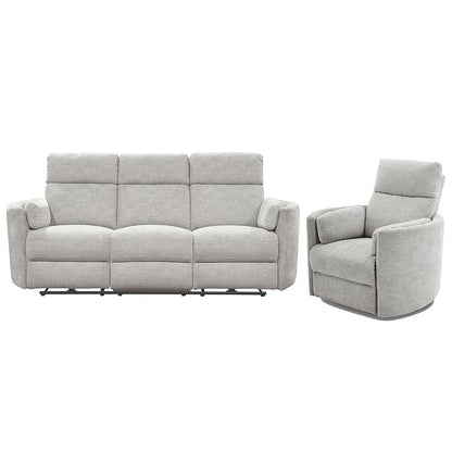Parker House - Radius - Mineral Power Reclining Sofa and Recliner - MRAD-31P-MIN view 1