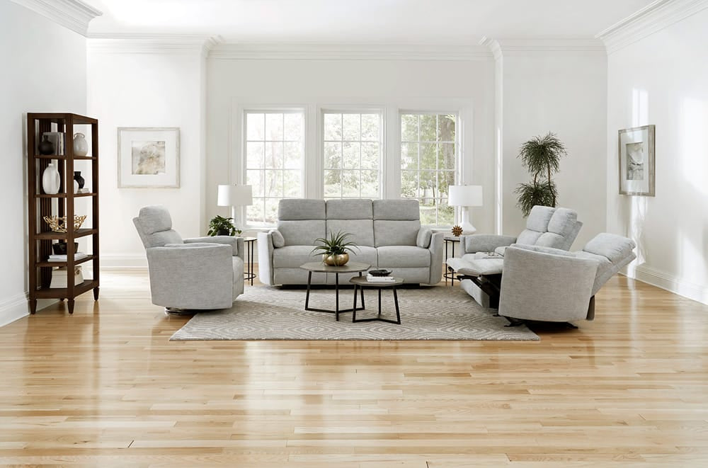 Parker House -  Radius - Mineral Power Reclining Sofa Loveseat and Recliner - MRAD-321P-MIN view 7
