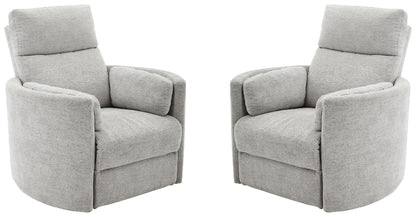 Parker House - Radius - Mineral Power Swivel Glider Recliner (Set of 2) - MRAD#812GSP-2-MIN view 1