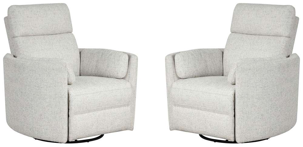 Parker House -  Radius - Natural Beauty Quartz Power Swivel Glider Recliner (Set of 2) - MRAD#812GSP-2-NBQ veiw 1