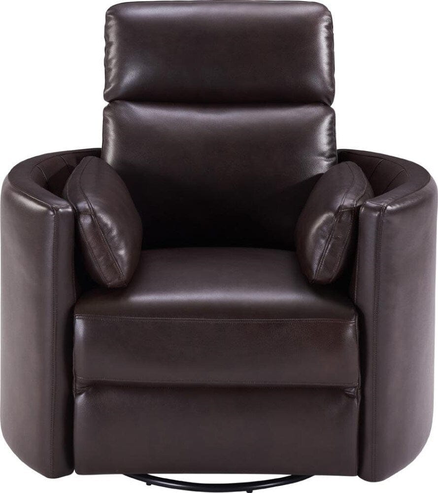 Parker House - Radius Power Cordless Swivel Glider Recliner in Florence Brown - MRAD812GSP-P25-FBR view 2
