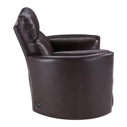 Parker House - Radius Power Cordless Swivel Glider Recliner in Florence Brown - MRAD812GSP-P25-FBR view 3