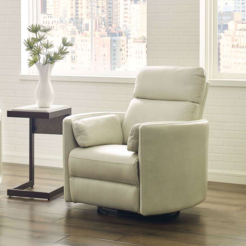 Parker House -  Radius - Florence Ivory - Powered By Freemotion Cordless Power Swivel Glider Recliner (Set of 2) - MRAD#812GSP-P25-2-FIV view 6
