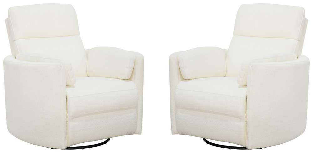 Parker House -  Radius - Revel Oyster Power Swivel Glider Recliner (Set of 2) - MRAD#812GSP-2-RVO veiw 1