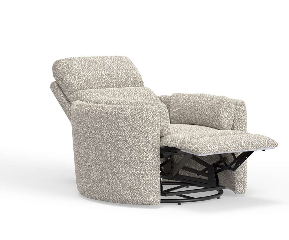 Parker House -  Radius - Tatum River Rock Power Swivel Glider Recliner (Set of 2) - MRAD#812GSP-2-TARR veiw 4