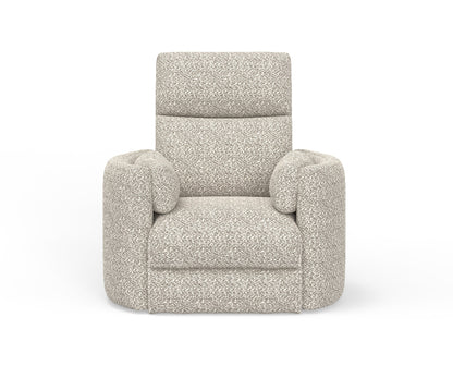 Parker House - Radius - Tatum River Rock Power Swivel Glider Recliner (Set of 2) - MRAD#812GSP-2-TARR view 1