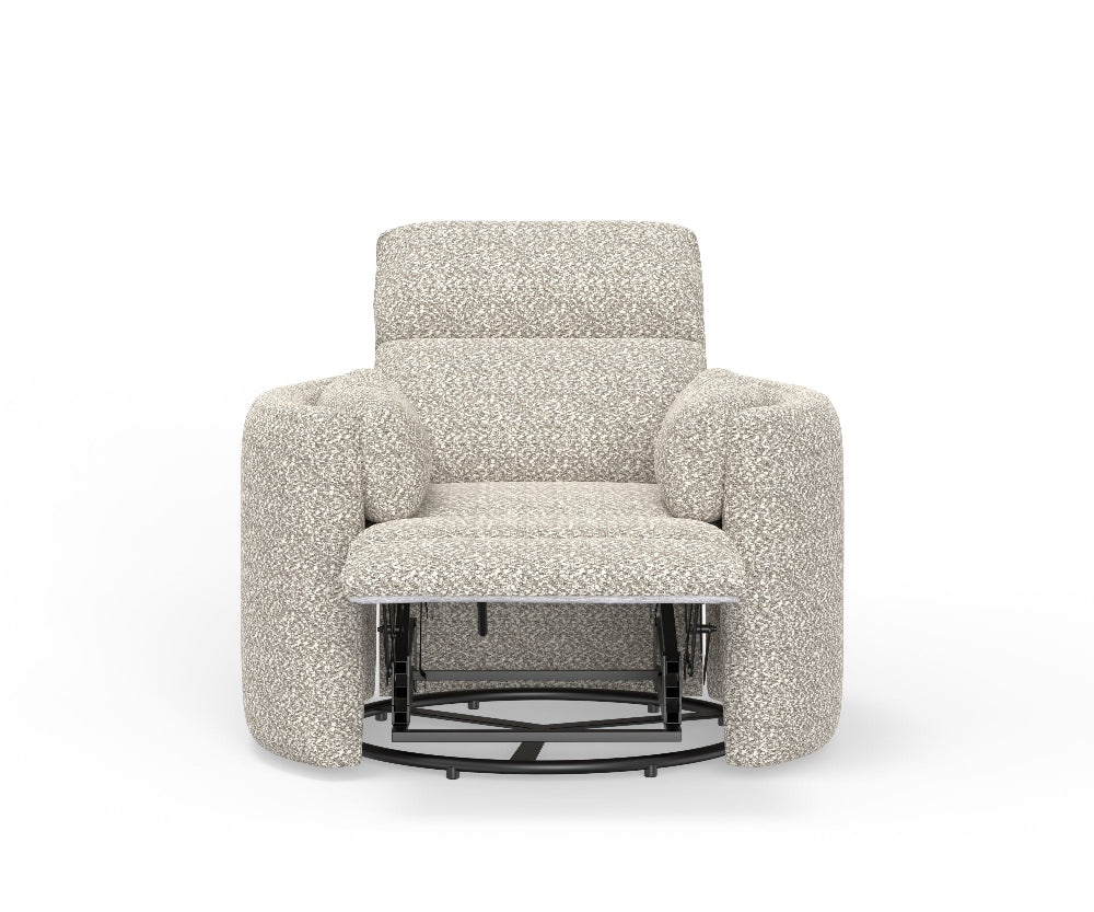 Parker House - Radius - Tatum River Rock Power Swivel Glider Recliner (Set of 2) - MRAD#812GSP-2-TARR view 8