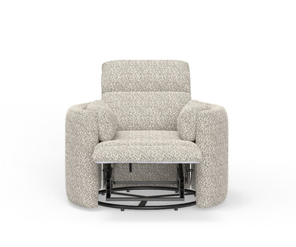 Parker House - Radius - Tatum River Rock Power Swivel Glider Recliner (Set of 2) - MRAD#812GSP-2-TARR view 8
