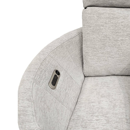 Parker House - Radius - Tatum River Rock Swivel Power Glider Recliner - MRAD#812GSP-TARR view 8