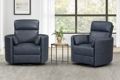 Parker House - Radius - Vintage Navy Swivel Power Glider Recliner (Set of 2) - Vintage Navy - MRAD-KIT-812GSP-2-VGNV view 2