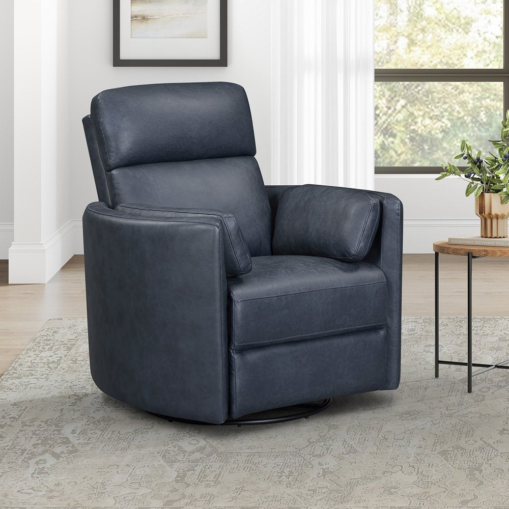 Parker House - Radius - Vintage Navy Swivel Power Glider Recliner (Set of 2) - Vintage Navy - MRAD-KIT-812GSP-2-VGNV view 3