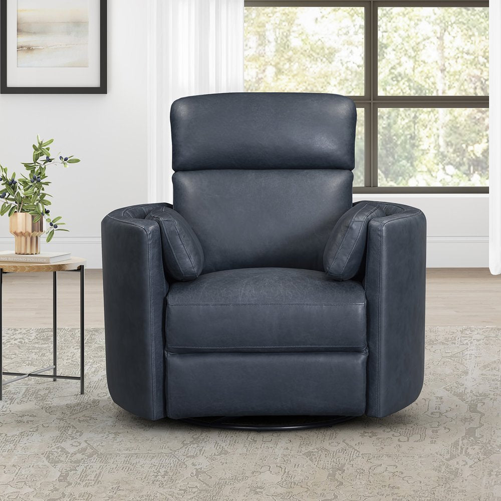 Parker House - Radius - Vintage Navy Swivel Power Glider Recliner (Set of 2) - Vintage Navy - MRAD-KIT-812GSP-2-VGNV view 4