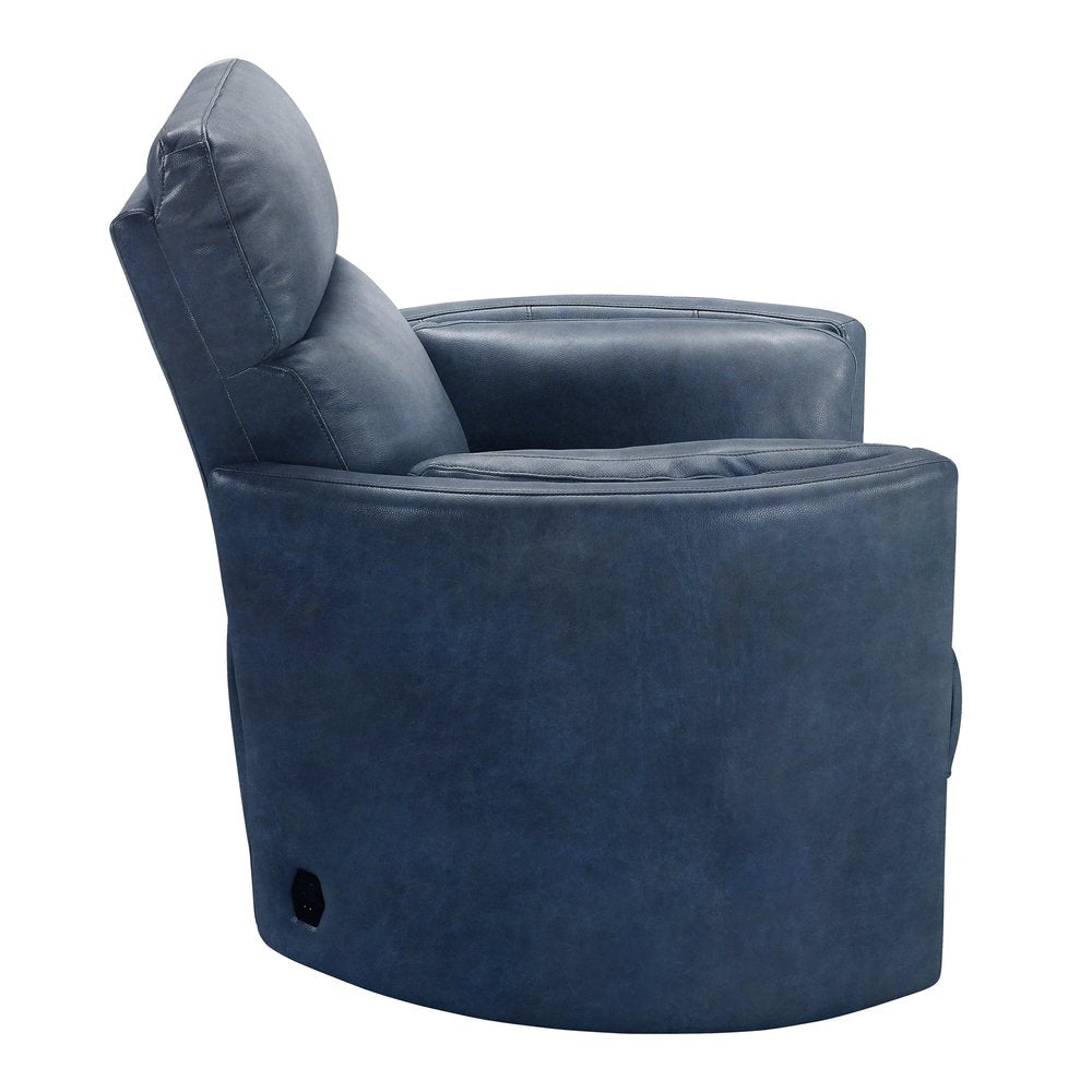 Parker House - Radius - Vintage Navy Swivel Power Glider Recliner (Set of 2) - Vintage Navy - MRAD-KIT-812GSP-2-VGNV view 9