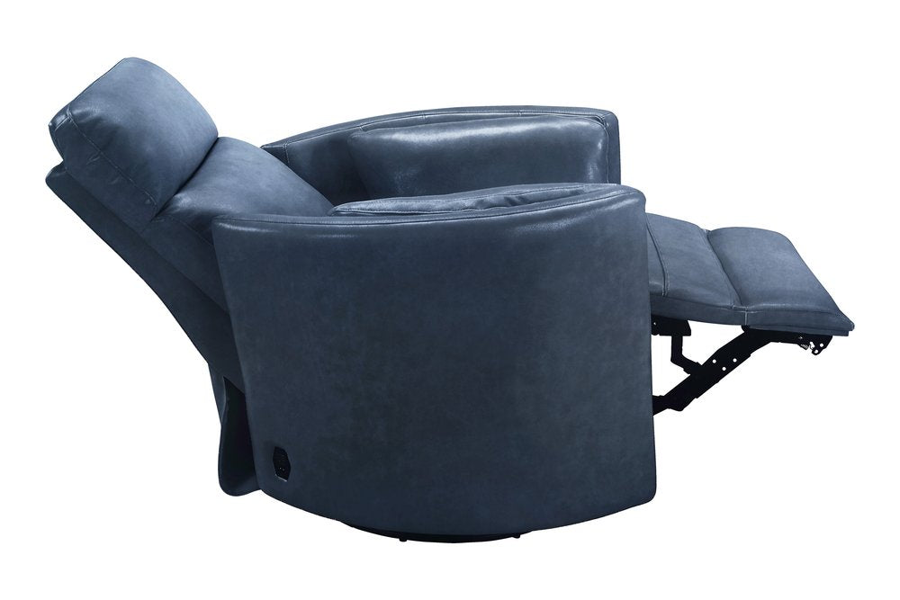 Parker House - Radius - Vintage Navy Swivel Power Glider Recliner (Set of 2) - Vintage Navy - MRAD-KIT-812GSP-2-VGNV view 10
