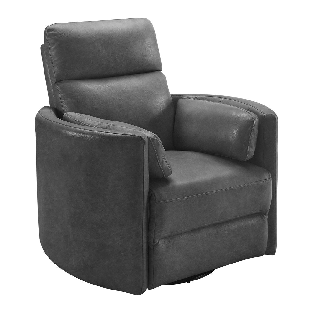 Parker House - Radius - Vintage Slate Power Swivel Glider Recliner - Vintage Slate - MRAD#812GSP-VGSL view 2