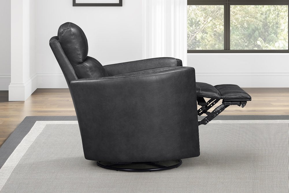 Parker House - Radius - Vintage Slate Power Swivel Glider Recliner - Vintage Slate - MRAD#812GSP-VGSL view 5