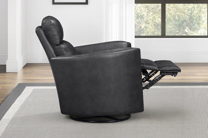 Parker House - Radius - Vintage Slate Power Swivel Glider Recliner - Vintage Slate - MRAD#812GSP-VGSL view 5